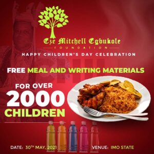In celebration of Children's Day